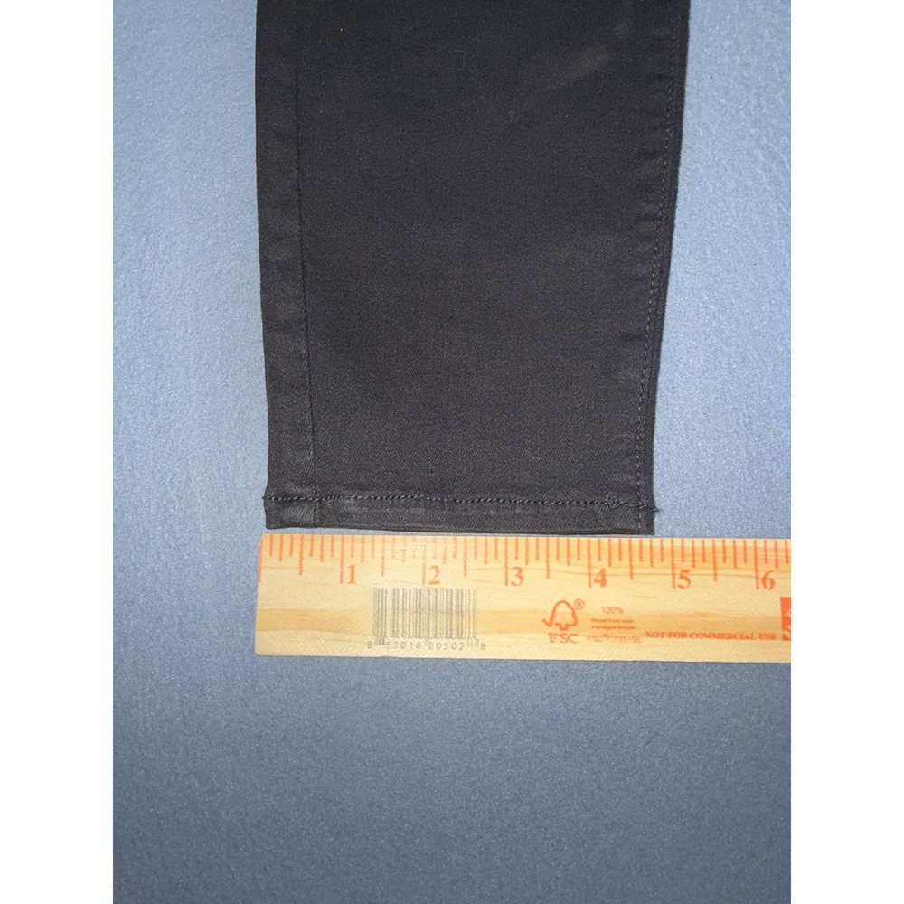 L'AGENCE Margot High Rise Skinny Crop Jeans Black Size 27 - Picture 5 of 6